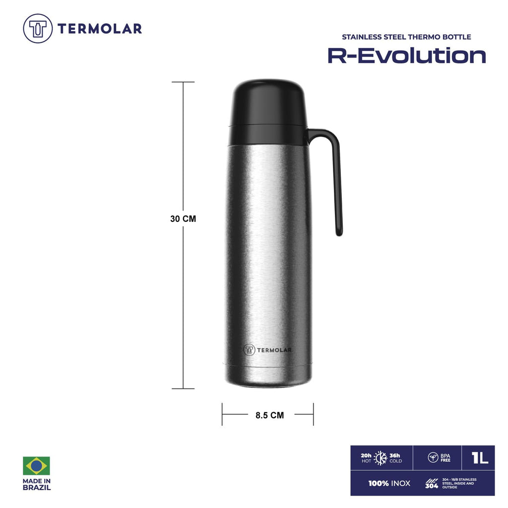 Termolar Termo Acero Inoxidable 1L (Vainilla)