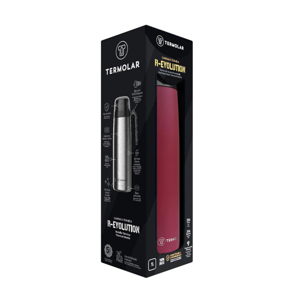 Termolar Termo Acero Inoxidable 1L (Vainilla)