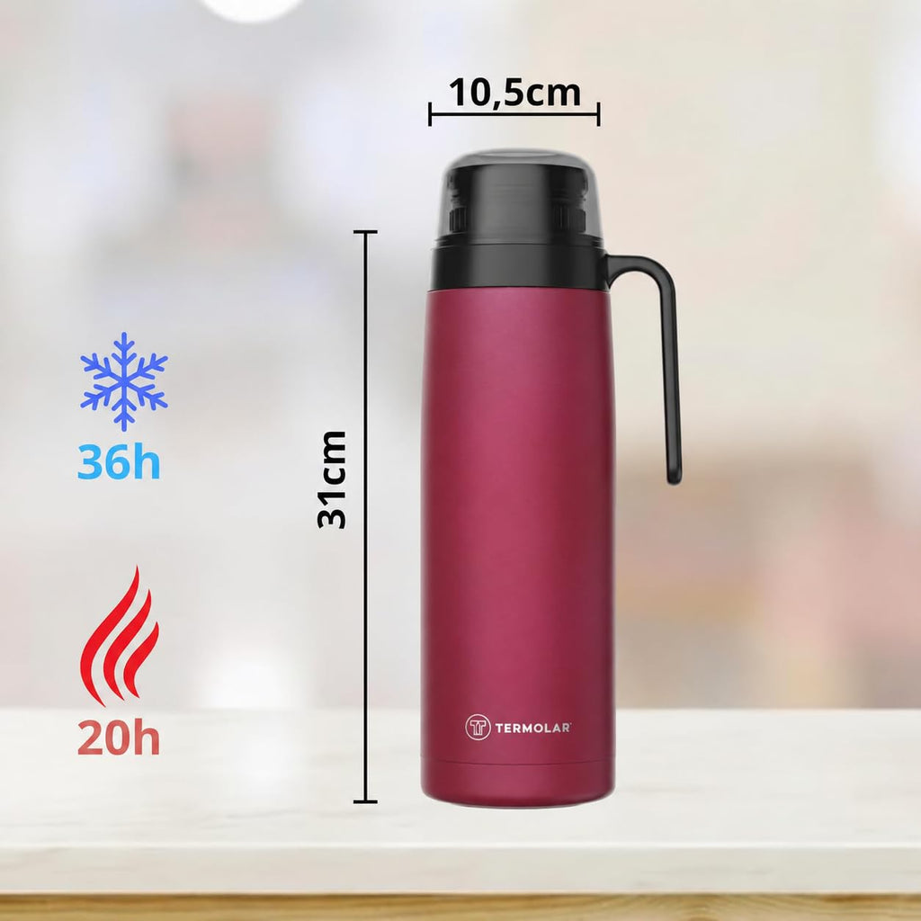 Termolar Termo Acero Inoxidable 1L (Vainilla)