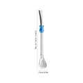 Bombilla para Mate de Acero Inoxidable 304 | 17.5cm Reutilizable con Filtro
