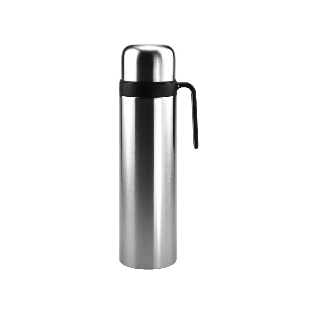 Termo para Yerba Mate 1L | Doble Pared Acero Inoxidable con Diseño para Bombilla – Vacío