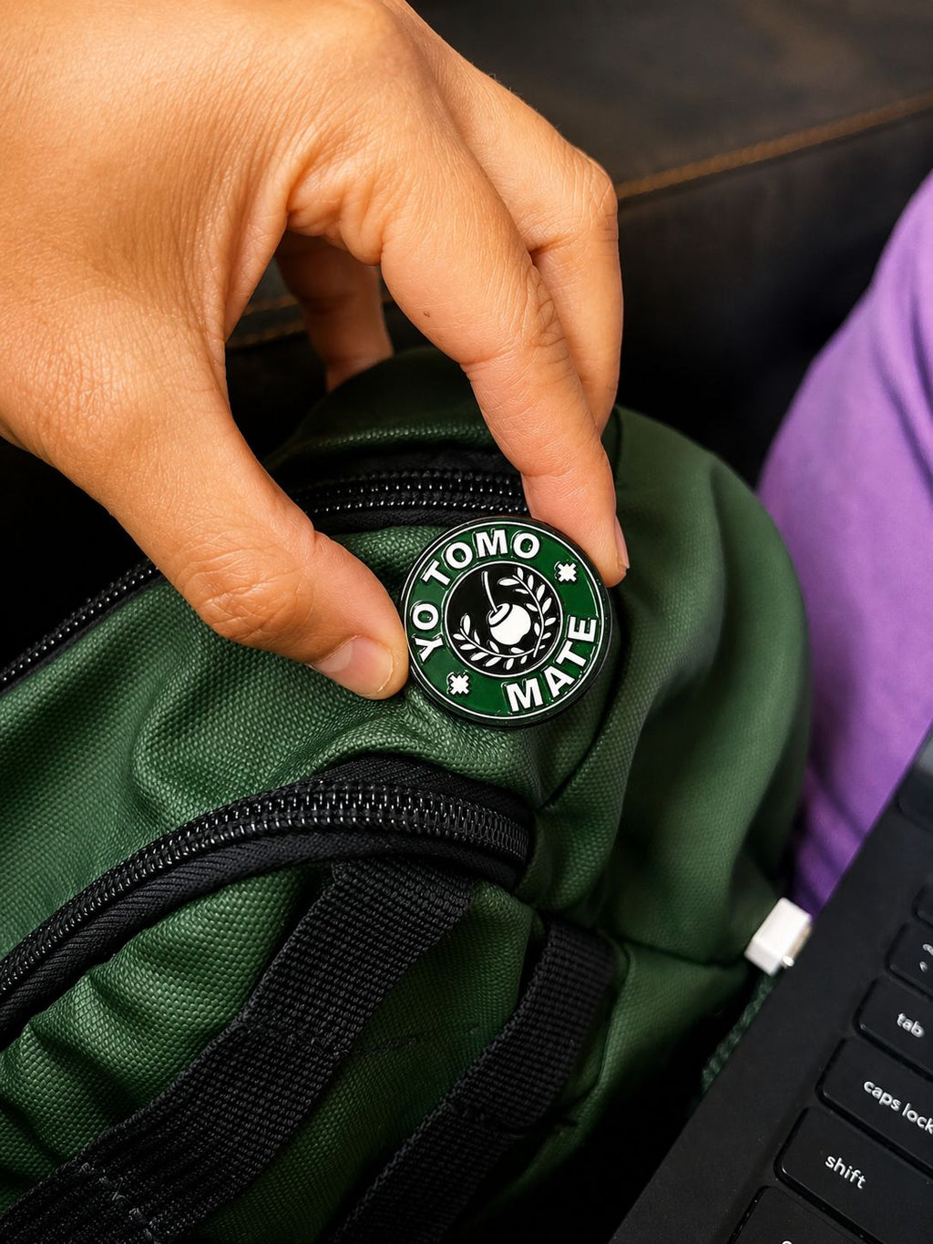 Pin Tomando Mate | Broche "Yo Tomo Mate"