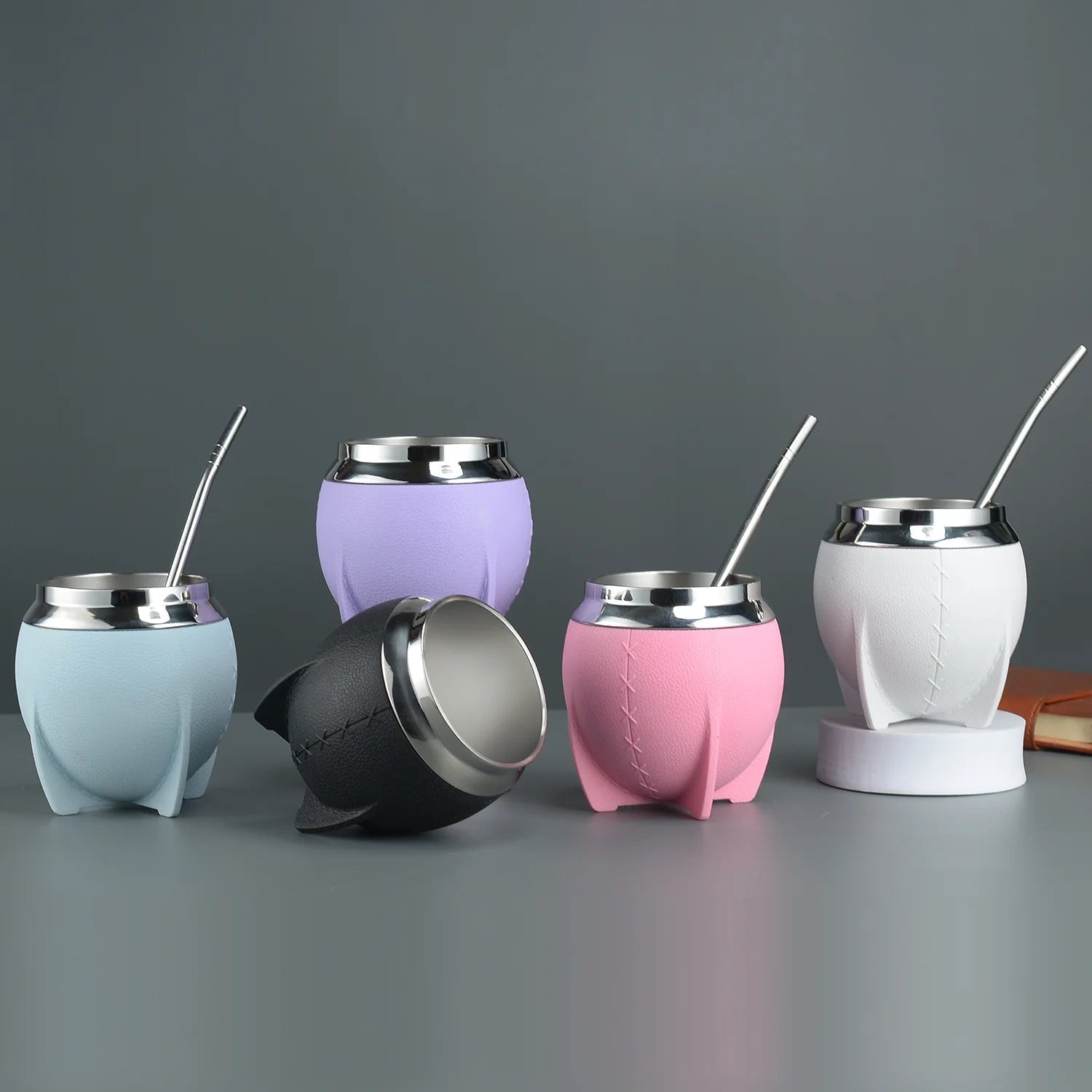 Vaso Térmico para Yerba Mate 280ml | Acero Inoxidable Doble Pared -